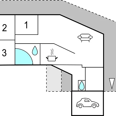 Дом отдыха Nice Home In Oksbol With Sauna Oksbol (Syddanmark)